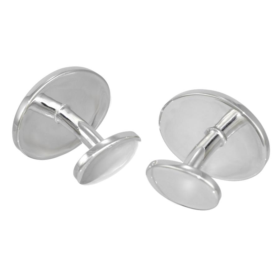 Tiffany & Co. カフス　リターントゥ　オーバル　シルバー RETURN TO TIFFANY 新品同様 ティファニー リターントゥ オーバル タグ