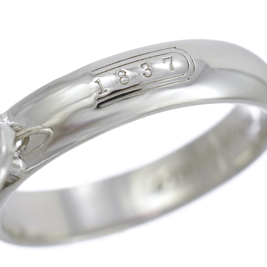 Tiffany 1837 新品同様 ティファニー 8号 ロック リング 指輪
