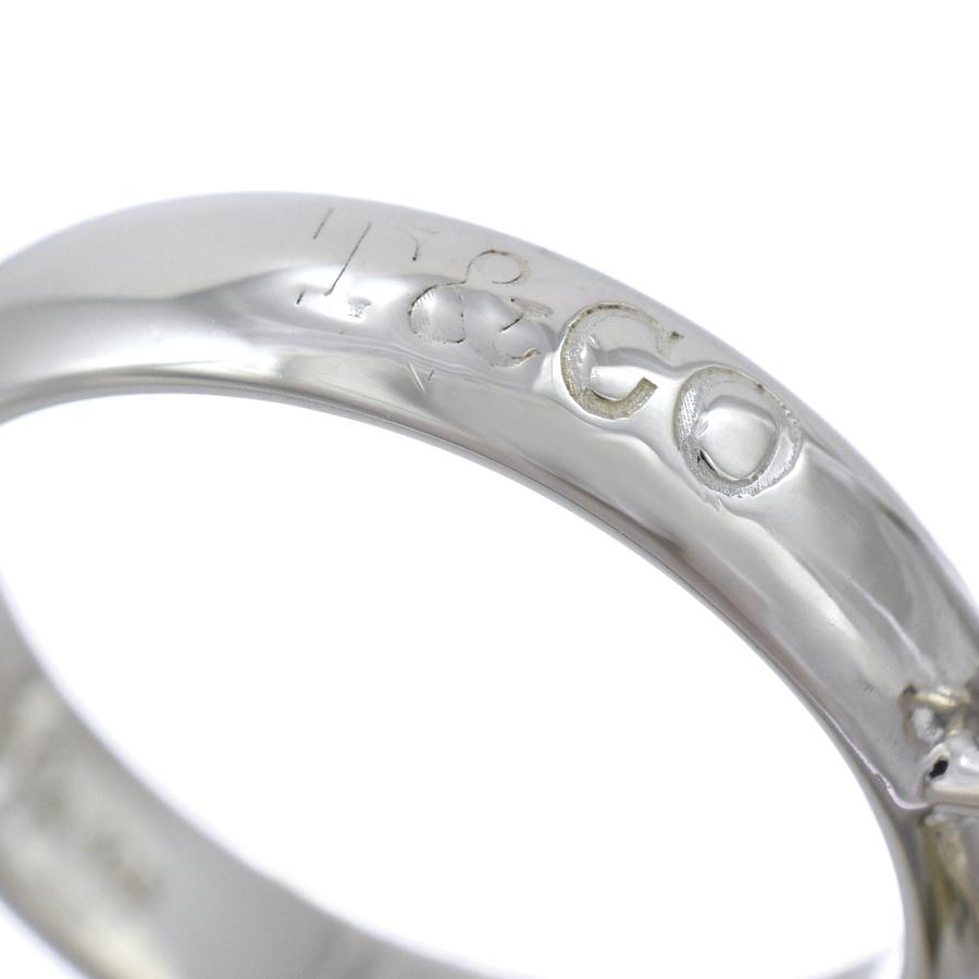 Tiffany & Co. 1837 シルバー リング　8号 Tiffany 1837 新品同様 ティファニー 8号 ロック リング 指輪