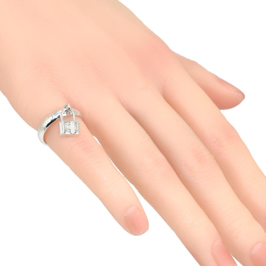 Tiffany 1837 新品同様 ティファニー 8号 ロック リング 指輪