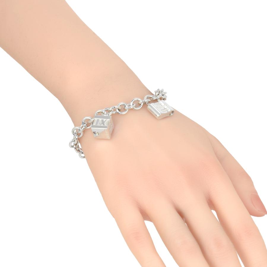 Tiffany 1837 新品同様 ティファニー ロック ブレスレット パドロック