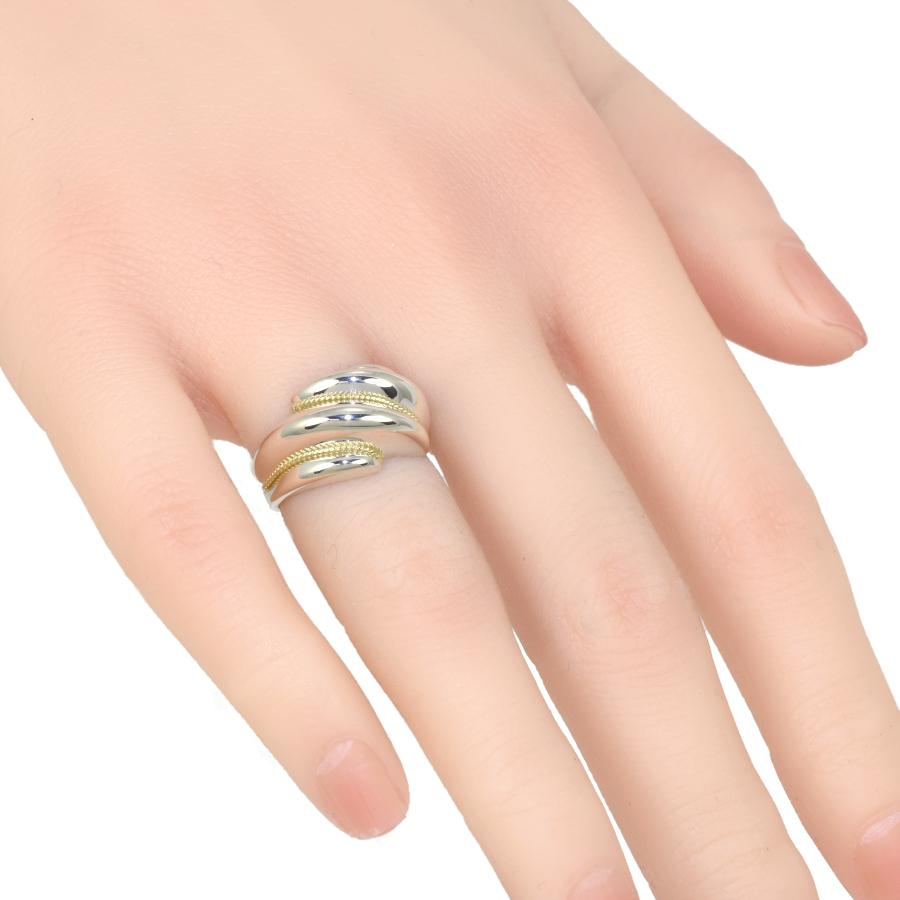 TIFFANY&Co.（ティファニー） 新品同様 8号 ツイスト ロープ リング