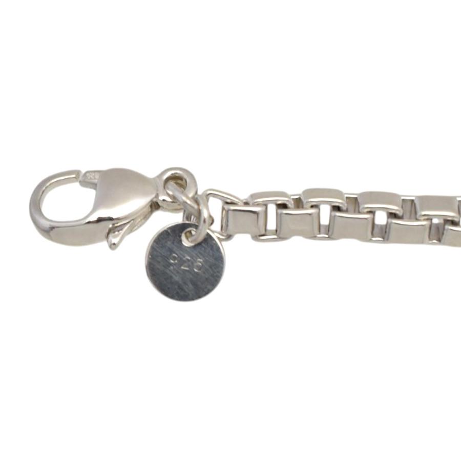 Tiffany & Co. シルバーベネチアンブレスレット19cm ティファニー TIFFANY&CO. ベネチアンリンク ID ブレスレット シルバー