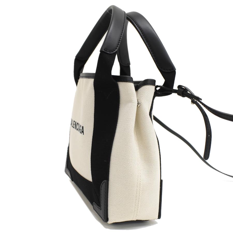 BALENCIAGA（バレンシアガ） 新品同様 2wayバッグ ネイビーカバスXS 
