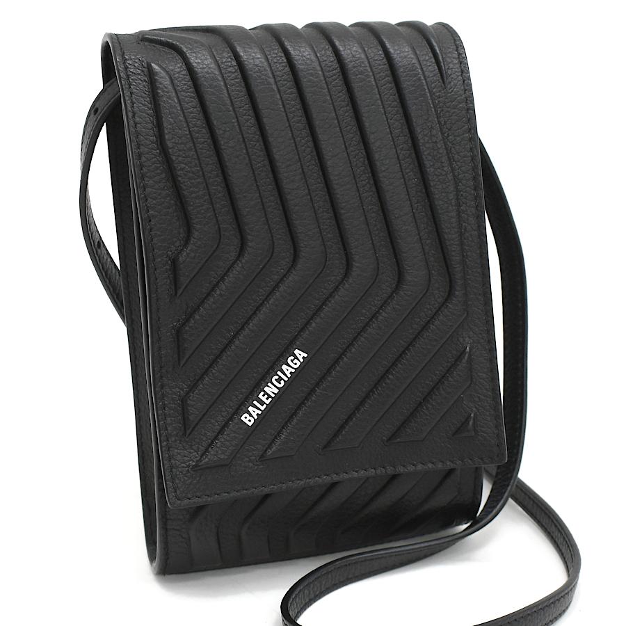 BALENCIAGA（バレンシアガ） 新品同様 カーフォンホルダーバッグ