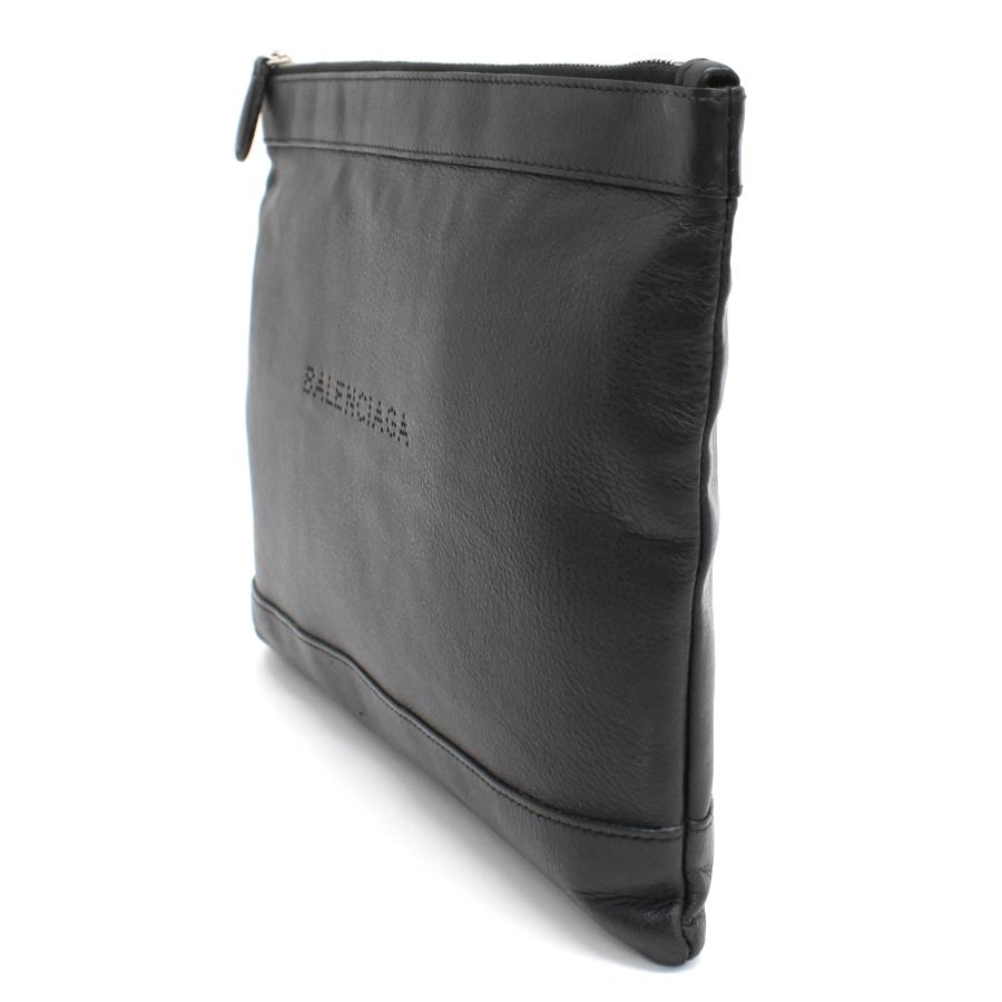 NAVY（BALENCIAGA） バレンシアガ ネイビークリップM クラッチバック