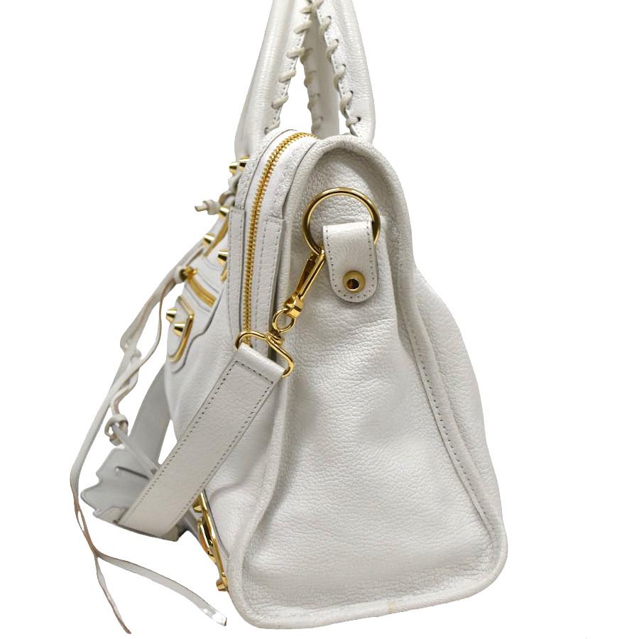 BALENCIAGA バレンシアガ シティバッグ 2way ホワイト 【公式通販】