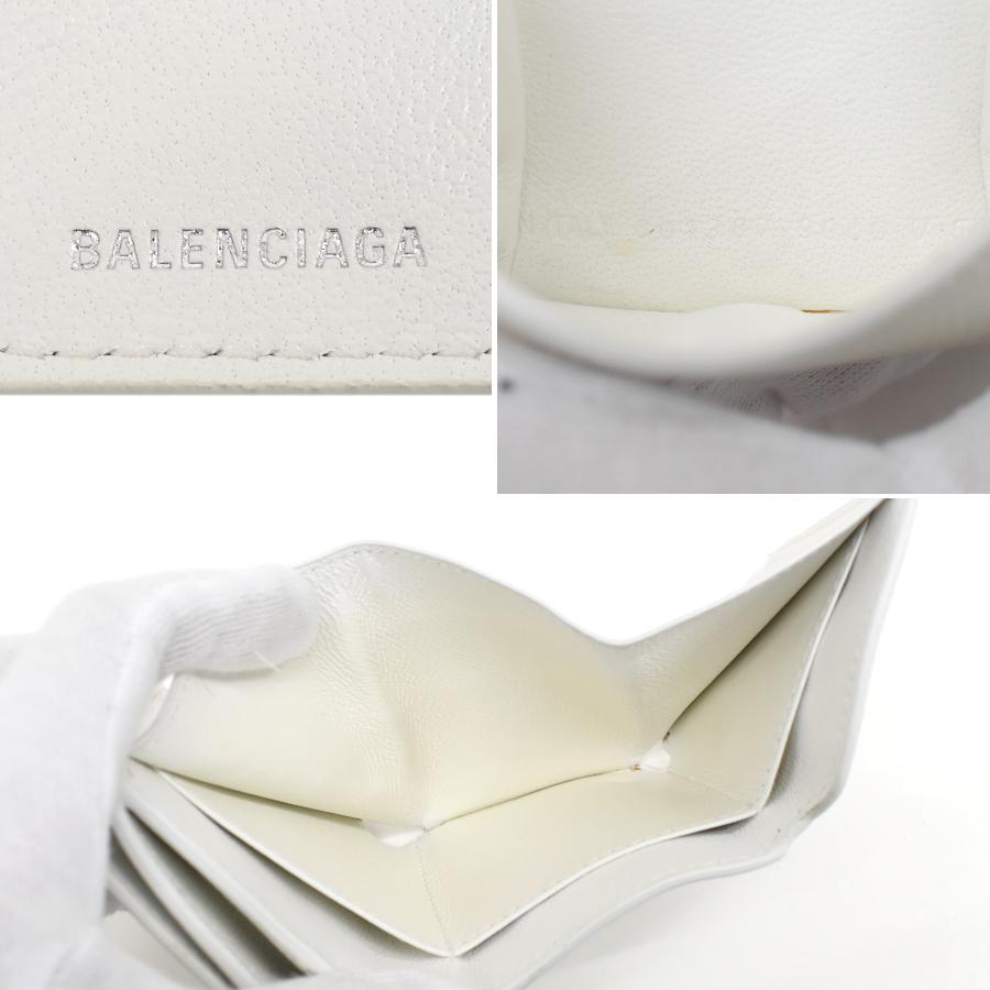 BALENCIAGA バレンシアガ メタルロゴミニウォレット 三つ折り BALENCIAGA バレンシアガ メタルロゴミニウォレット 三つ折り