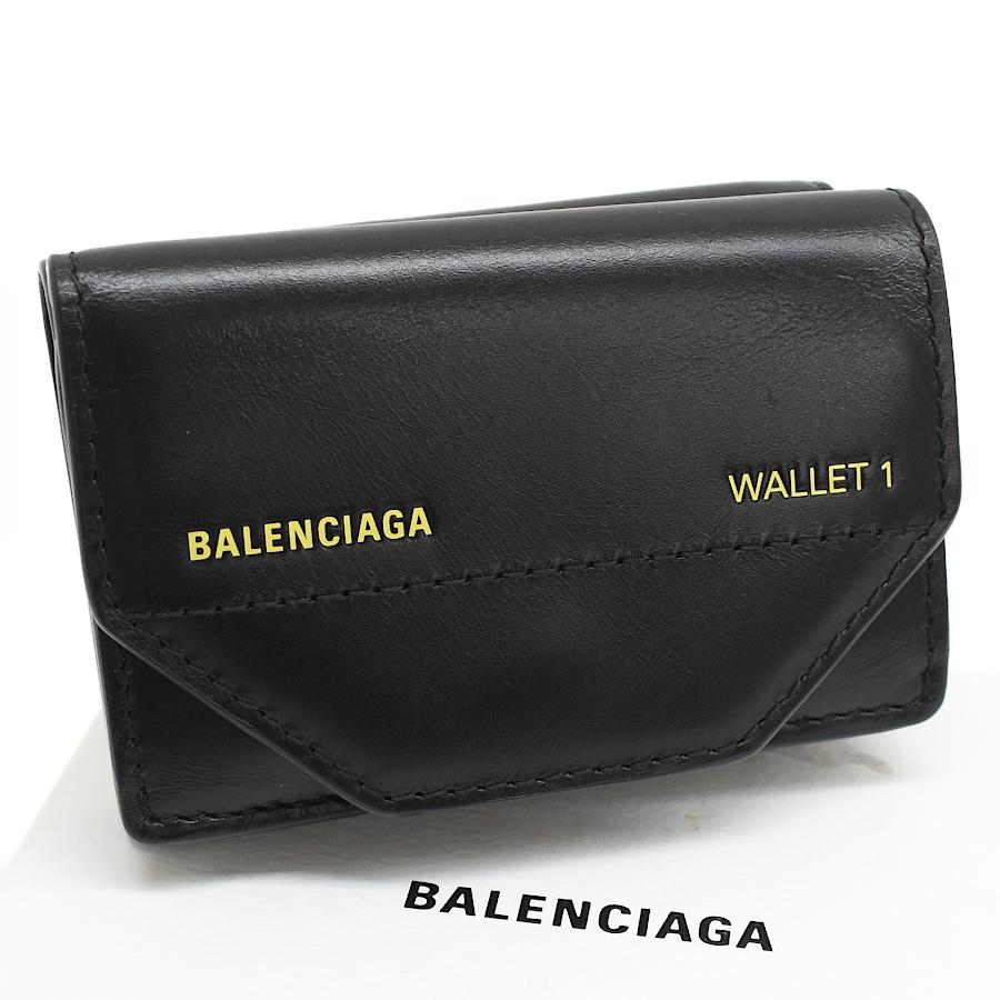 BALENCIAGA（バレンシアガ） ETUI MINI WALLET 1 三つ折り財布 529098