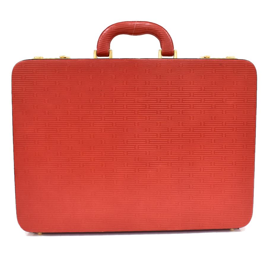 BALLY バリー アタッシュケース HPロゴ入り 黒 鍵付き バリー☆ HAIES.O Ballyストライプロゴ ビジネスバッグ (BALLY