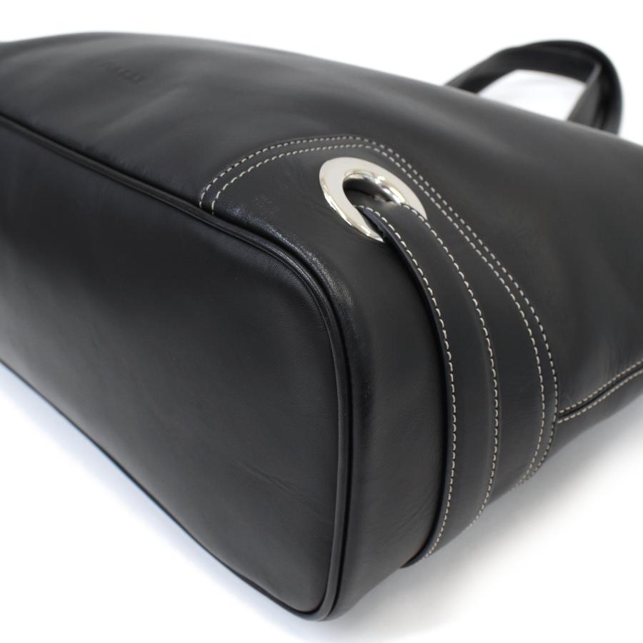 Bally バリー トートバッグ ショルダーバッグ レザー ブラック BALLY 