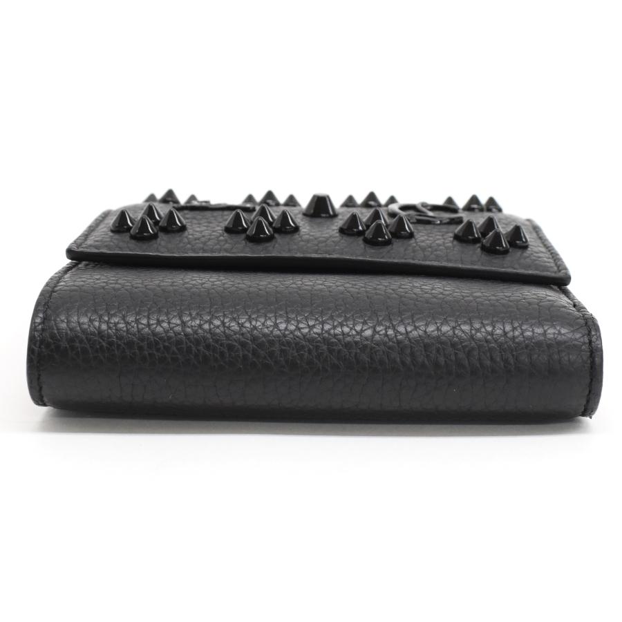 クリスチャンルブタン　スタッズ　三つ折財布 Christian Louboutin（クリスチャンルブタン） 新品同様 ルバンザ