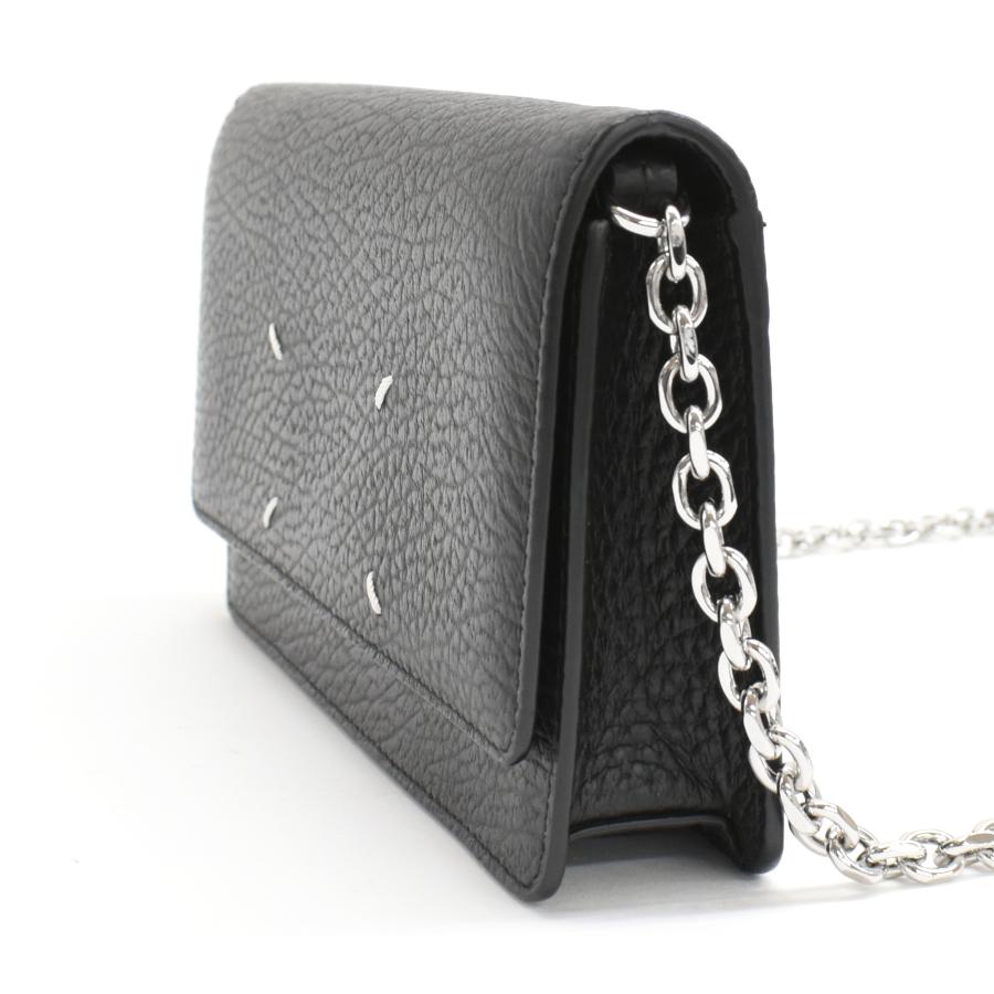 ◇美品 メゾンマルジェラ チェーンウォレット ショルダー SA3UI0008 Maison Margiela（メゾンマルジェラ） マルジェラ チェーン ウォレット