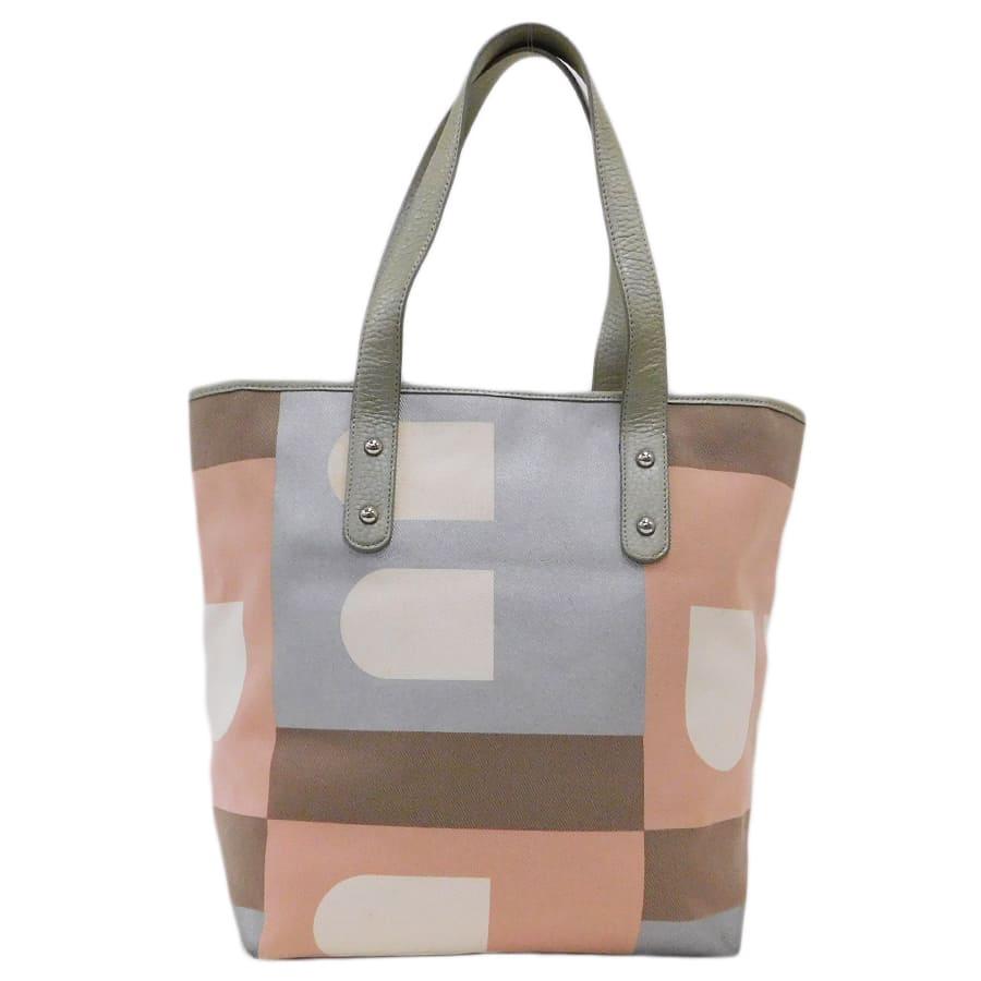 Bally（バリー） トートバッグ マルチカラー系 キャンバス×レザー