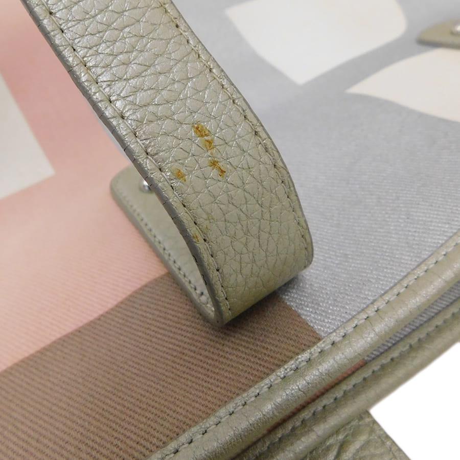 Bally（バリー） トートバッグ マルチカラー系 キャンバス×レザー 