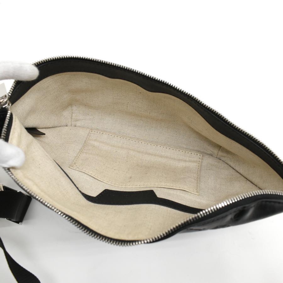 ⭐️ベルルッティ⭐️カリグラフィ コンプライス スクリット レザー ボディバッグ Berluti（ベルルッティ） 新品同様 ボディバッグ ベルトバッグ