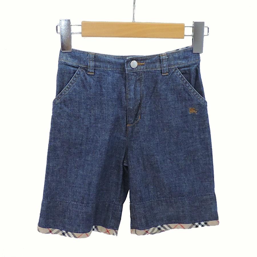 バーバリー　120cm デニム BURBERRY バーバリーロンドン ハーフパンツ キッズ デニム