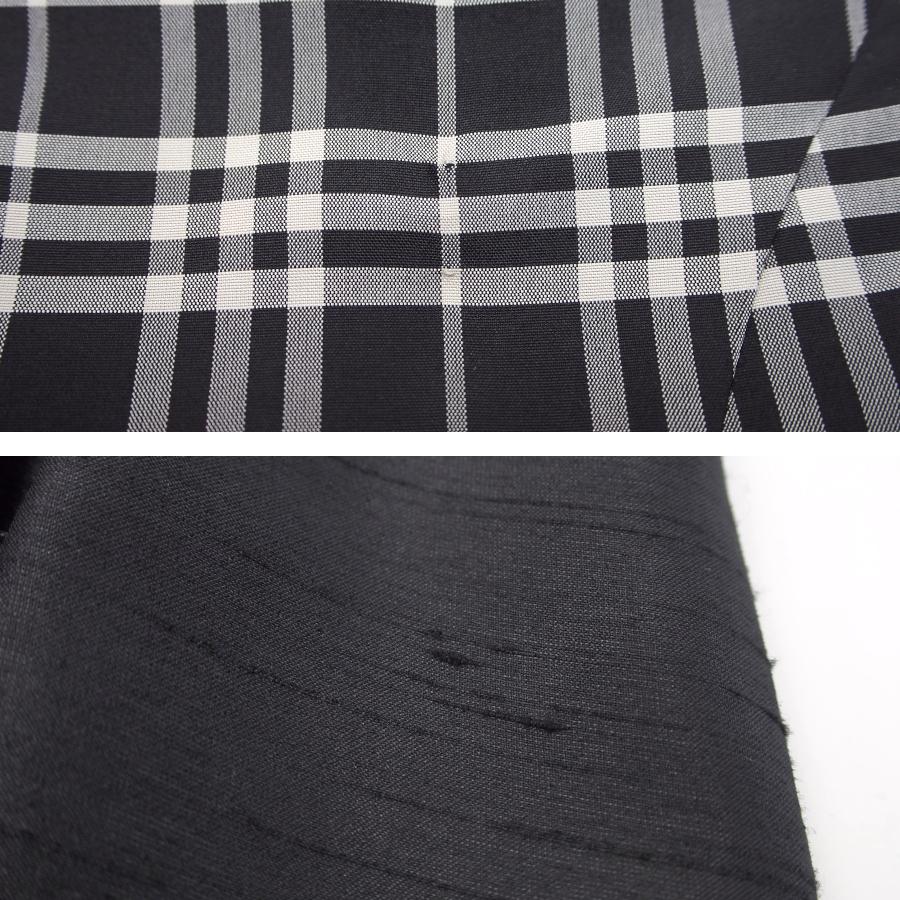 三陽商会＊バーバリー＊110黒系チェックフォーマルドレス 三陽商会