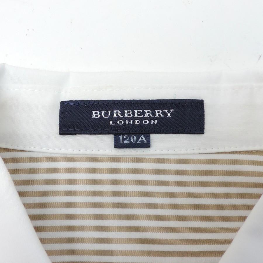 BURBERRY キッズ ストライプ ワンピース BURBERRY バーバリーロンドン シャツワンピース キッズ