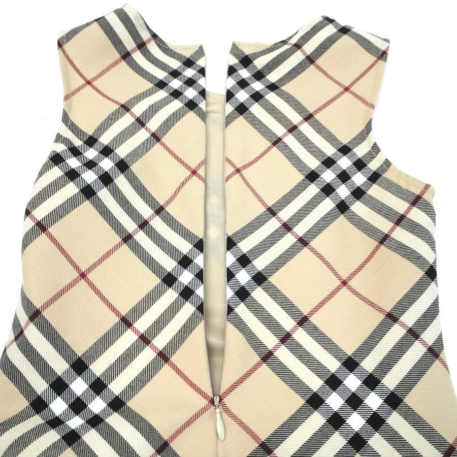バーバリー ワンピース キッズ ノースリーブ チェック ベージュ ウール サイズ6 Burberry メルキャスト 通販 Yahoo ショッピング