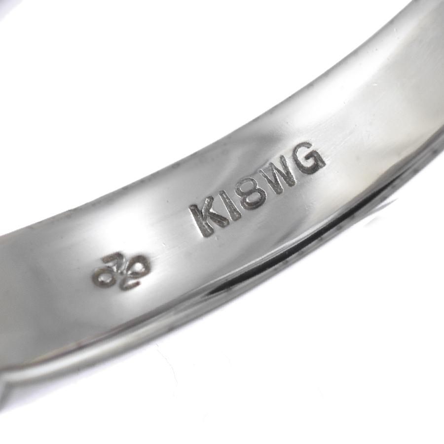 ジュエリーマキ リング 指輪 K18ホワイトゴールド ダイヤモンド 0.75ct