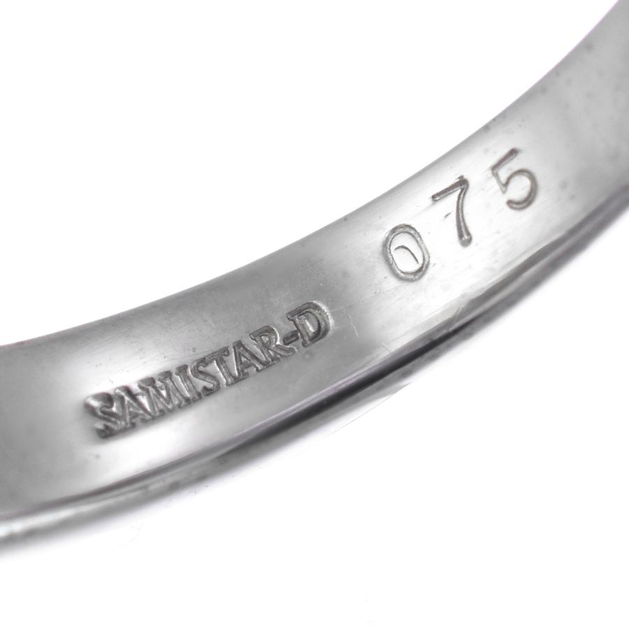 ジュエリーマキ リング 指輪 K18ホワイトゴールド ダイヤモンド 0.75ct