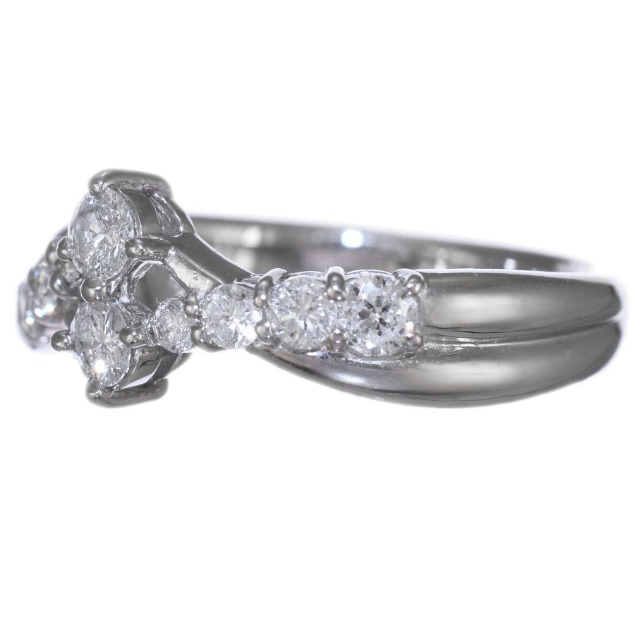 新品同様 リング 指輪 プラチナ900 ダイヤモンド 0.52ct 11号 : メル 