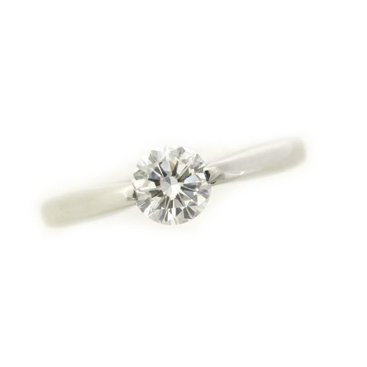 リング プラチナ900 ダイヤモンド 0.507ct サイズ8号 鑑定書 