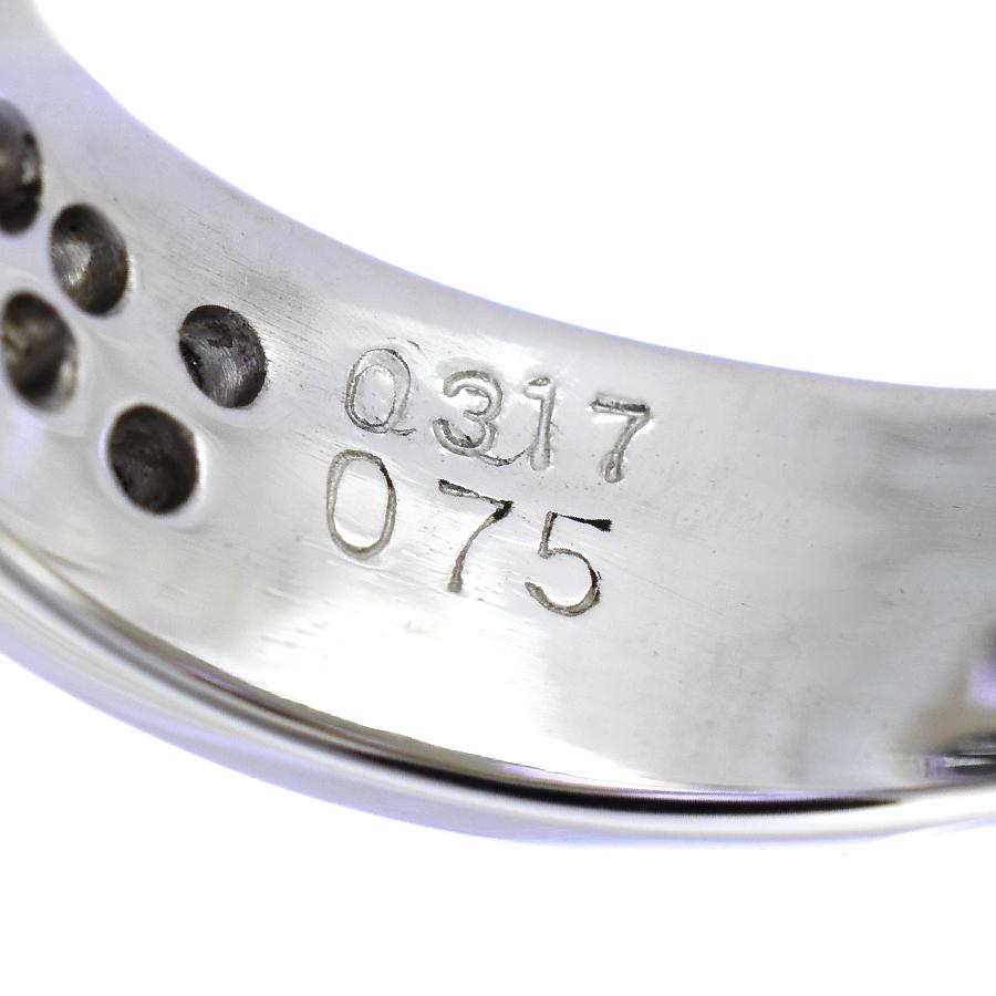 1点限定 リング 指輪 プラチナ900 ダイヤモンド 0.317ct 0.75ct 12号  