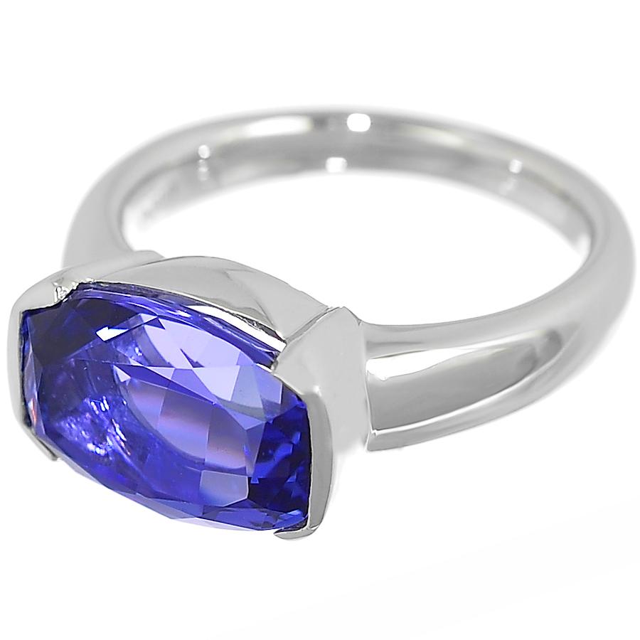 タンザナイト4.58ct Pt900 Pトップ