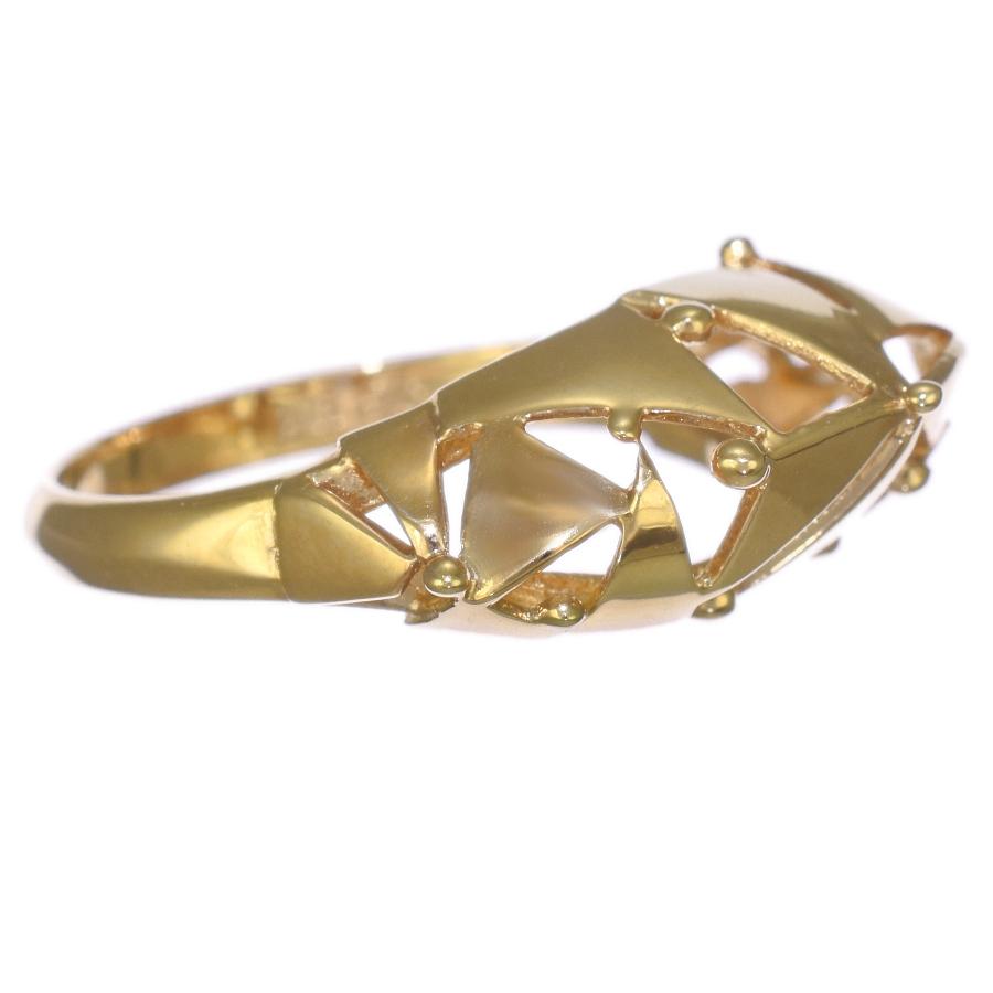 新品同様 ジュエリーマキ リング 指輪 K18イエローゴールド 11.5号