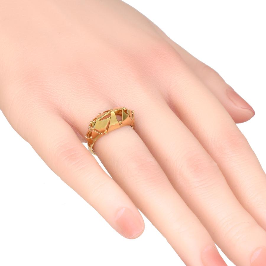 新品同様 ジュエリーマキ リング 指輪 K18イエローゴールド 11.5号