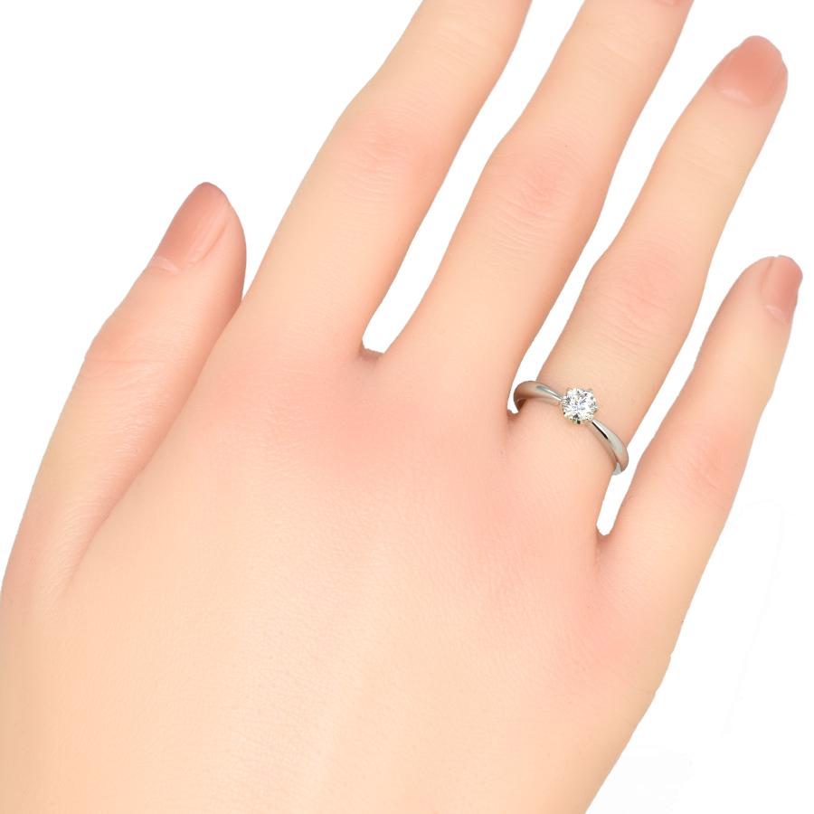 クラレス ソリティア リング 指輪 プラチナ900 一粒 ダイヤモンド  