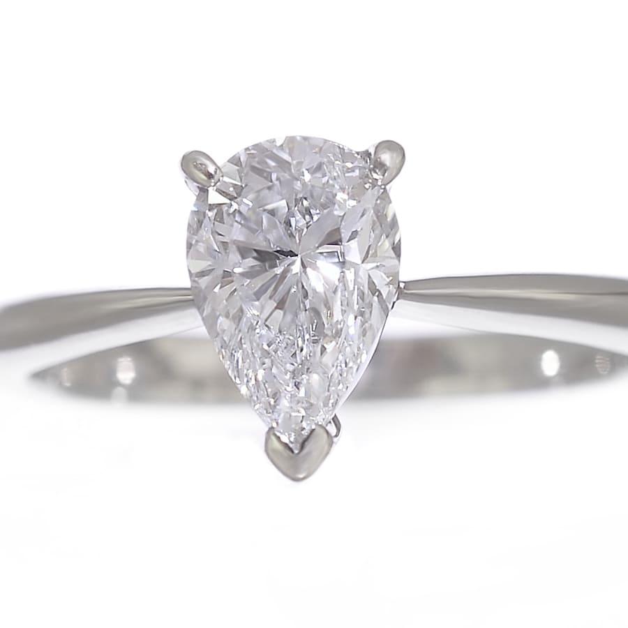 1点限定 リング Pt900 プラチナ ダイヤモンド 0.768ct (D.VS2) 9号 
