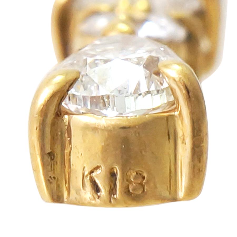 ペンダント ネックレス K18 ダイヤモンド ダイヤ1.03ct チェーン長さ 