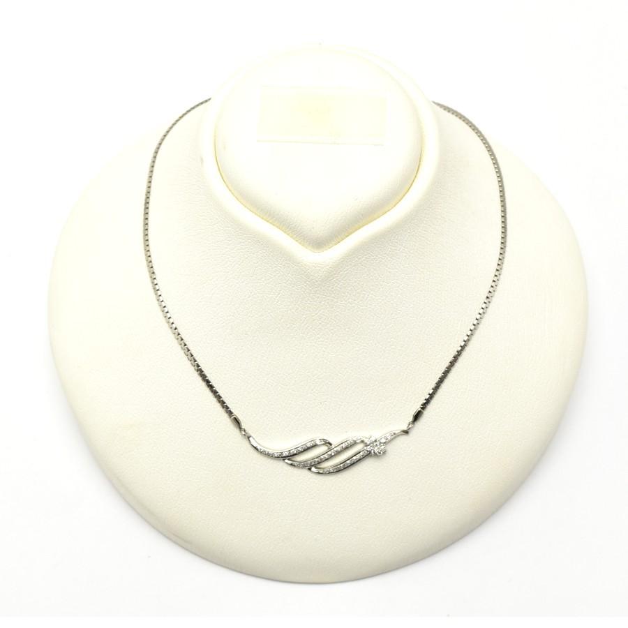 ジュエリーマキ ネックレス プラチナPt850 ダイヤモンド Pt850 ダイヤ  