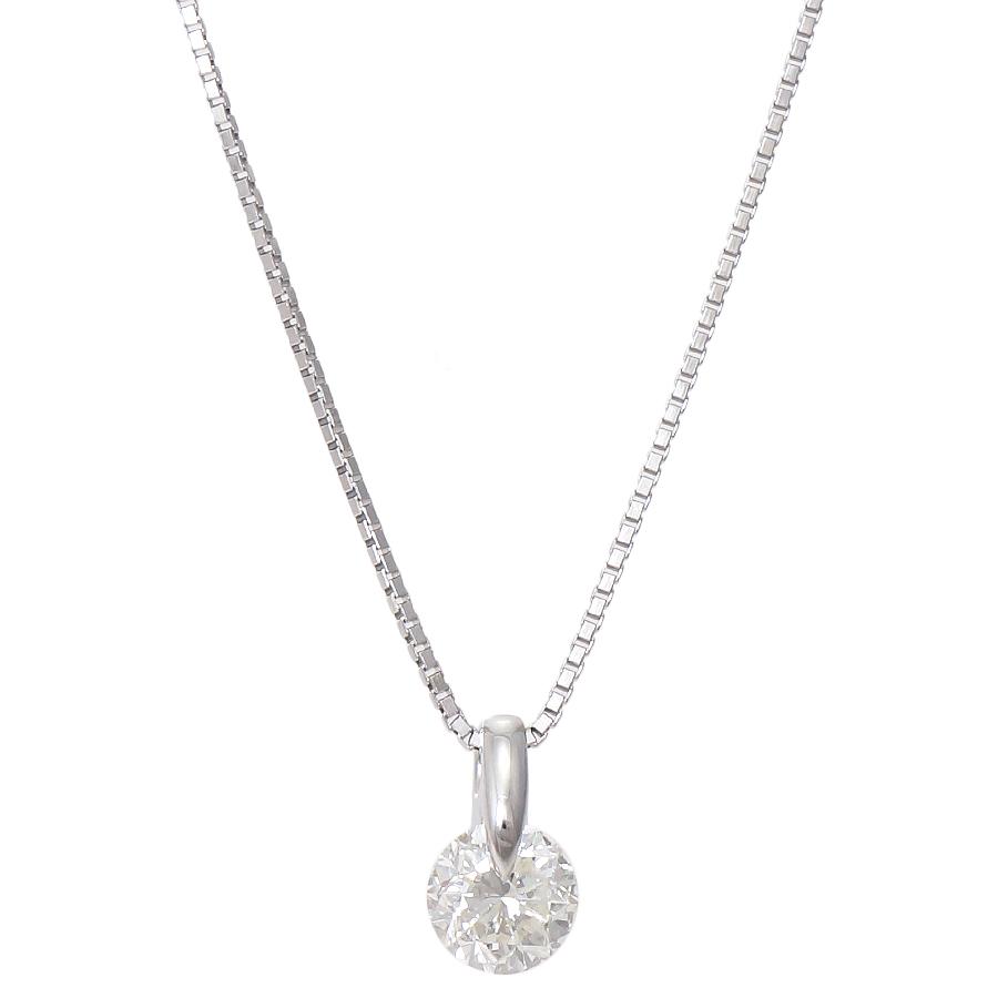 ペンダント プラチナ900 プラチナ850 ダイヤモンド 0.51ct 2.7g