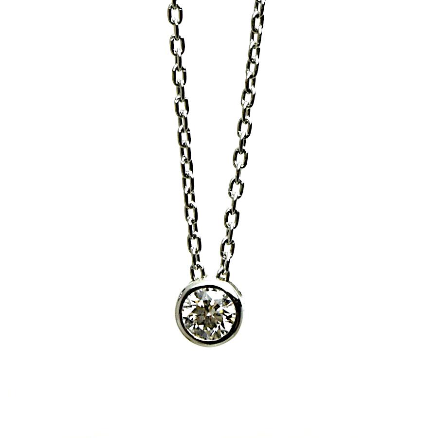 ネックレス Pt900.850 ダイヤモンド0.17ct 重量2.1g ジュエリー 