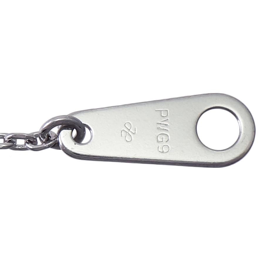 ジュエリーマキ ペンダント PWG9 K9ホワイトゴールド ダイヤモンド  