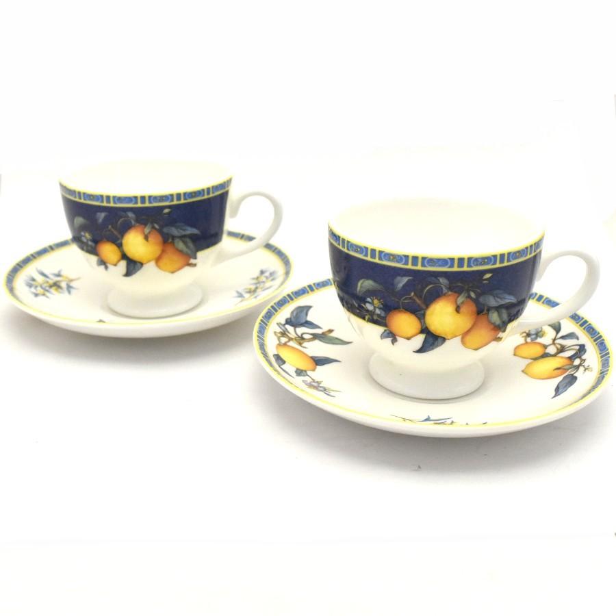 WEDGWOOD 未使用品 ウエッジウッド カップ＆ソーサー2客セット 陶器 