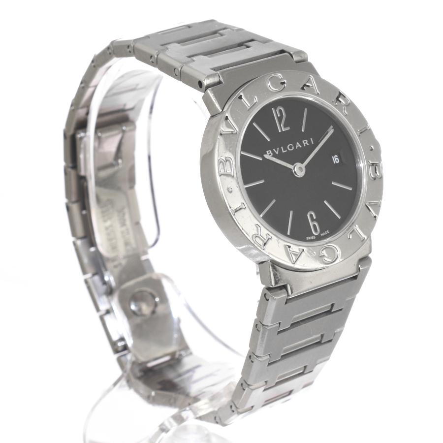 【BB26SS】BVLGARI ’ブルガリ時計’ ブラック レディース☆極美品☆ ブルガリ・ブルガリ ブルガリ レディース 腕時計 ブルガリブルガリ