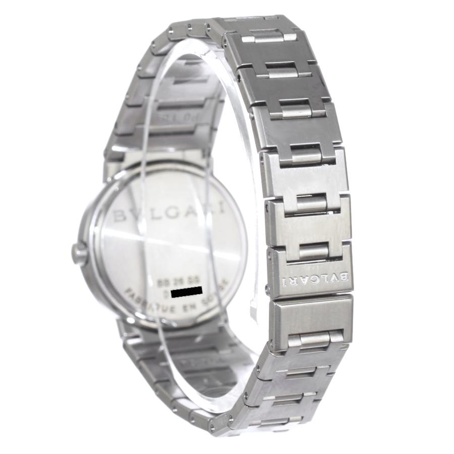 BVLGARI BB26SS 腕時計　レディース　シルバー　黒文字盤　クォーツ 楽天市場】BVLGARI ブルガリブルガリ BB26SSd 黒文字盤 レディース
