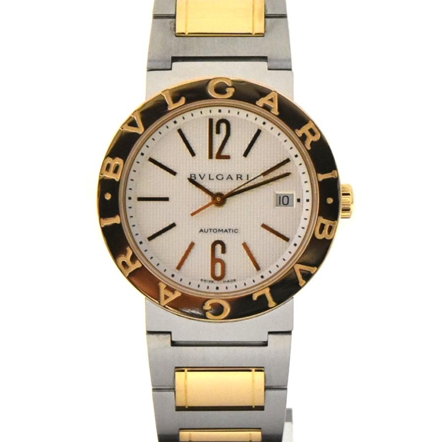 ブルガリ ブルガリブルガリ メンズ腕時計 自動巻き Ss Yg ホワイト文字盤 コンビ 38sg Bvlgari メルキャスト 通販 Yahoo ショッピング