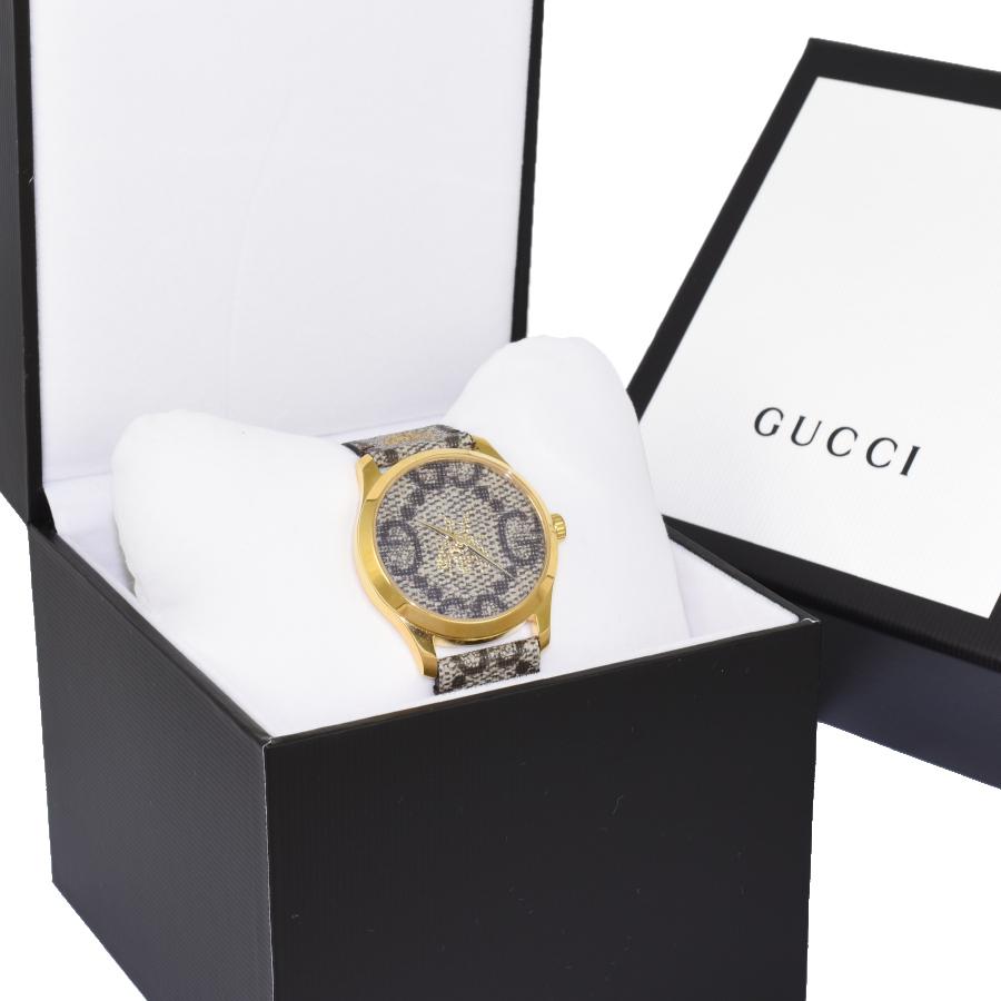 G-Timeless グッチ Gタイムレス 腕時計 YA1264068 ビー 蜂 GG