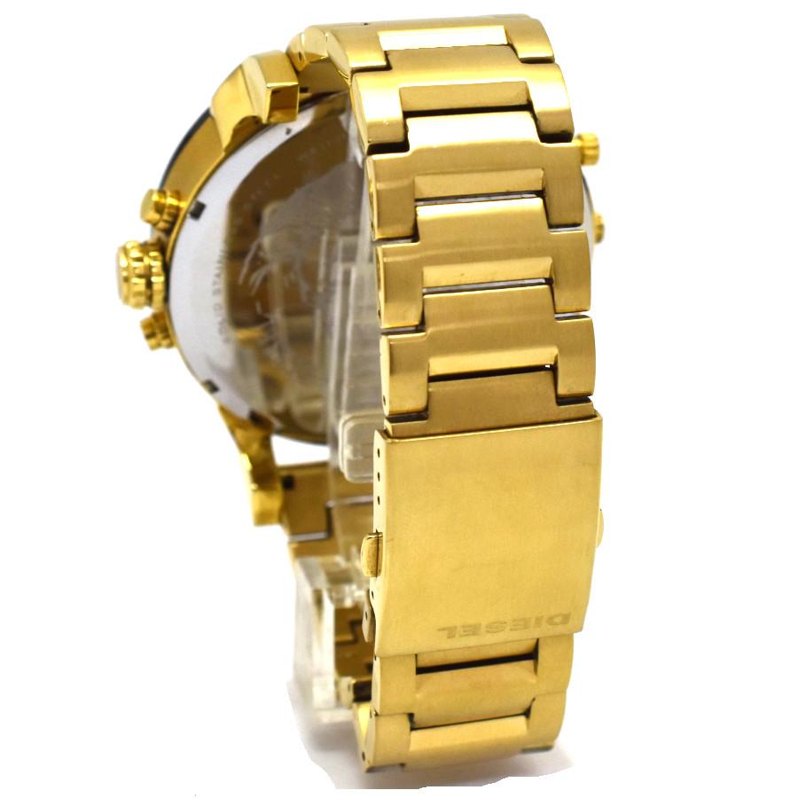 ディーゼル 腕時計 ミスターダディ クロノグラフ SS DZ7333 メンズ ゴールド×ブラック文字盤 DIESEL｜melcastcom｜03