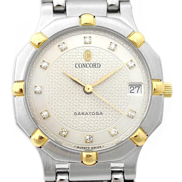 CONCORD コンコルド サラトガ メンズ 腕時計 ステンレススチール CONCORD コンコルド サラトガ メンズ 腕時計 ステンレススチール