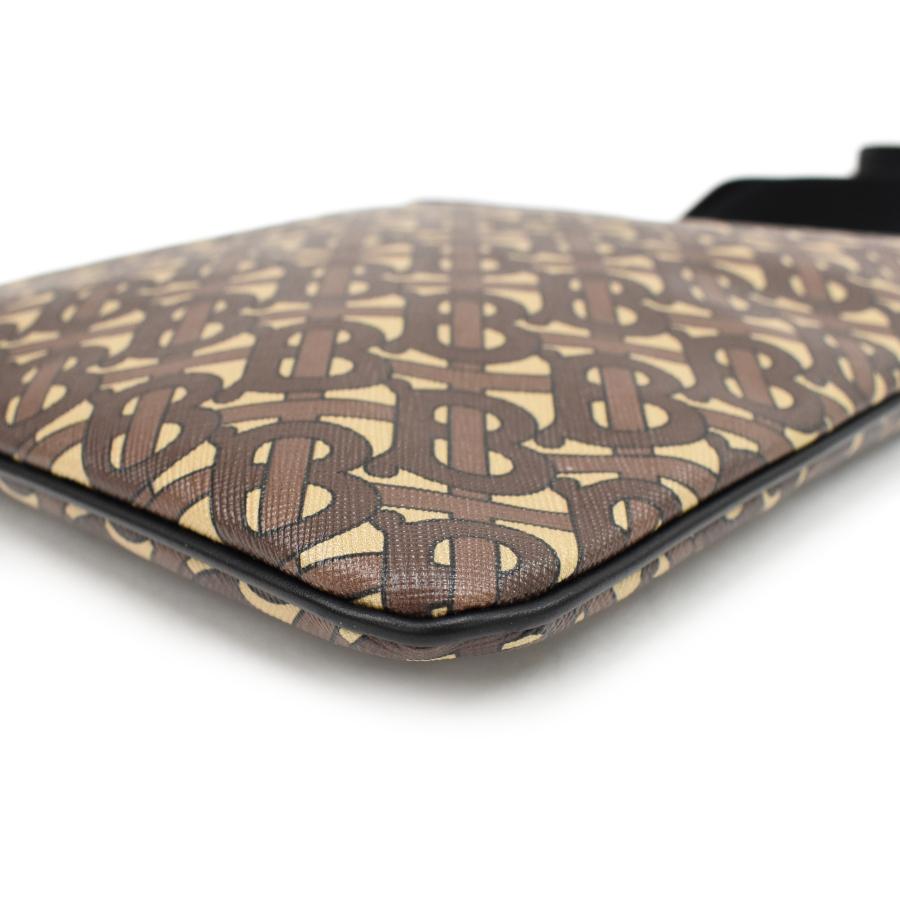 ■美品■BURBERRY ショルダーバッグ　ブラウン　クロスボディ　TB バーバリー ショルダーバッグ/クロスボディ/クラッチバッグ バッグ