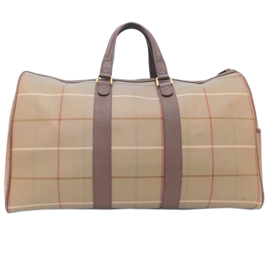 タグ付き　Burberrys チェック柄 ボストンバッグ BURBERRY（バーバリー） バーバリーズ ボストンバッグ マルチカラー系