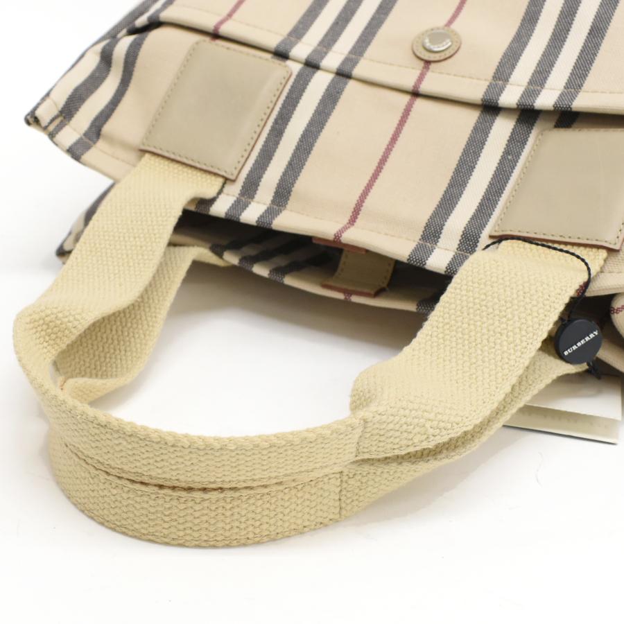 BURBERRY バーバリーロンドン トートバッグ ハンドバッグ キャンバス 