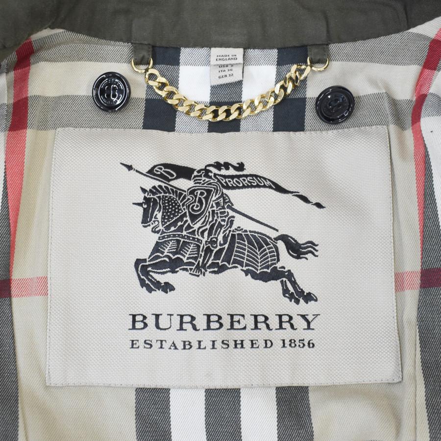 BURBERRY（バーバリー） 新品同様 トレンチコート コットン カーキ